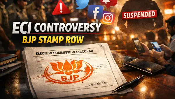 केरल में चुनाव आयोग के सर्कुलर पर BJP की मुहर से बवाल