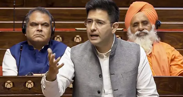 राघव चड्ढा ने उठाया सवाल