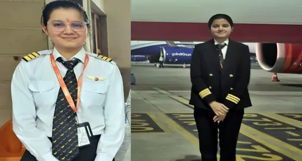 23 साल की महिला पायलट दीपिका अधाना
